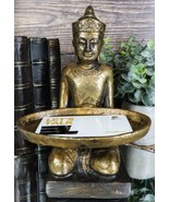 Decorative Buddhist Siamese Monk Business Card Holder Office Desktop Fig... - $36.07 CAD