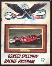 Oswego Speedway Auto Race Program Vol. 1 #9 1970-supermodified race car pix-J... - £37.55 GBP
