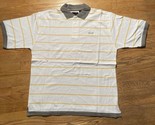 NWT Mens Creating Limitless Heights CLH Sz L Striped Polo Short Sleeve W... - $13.50