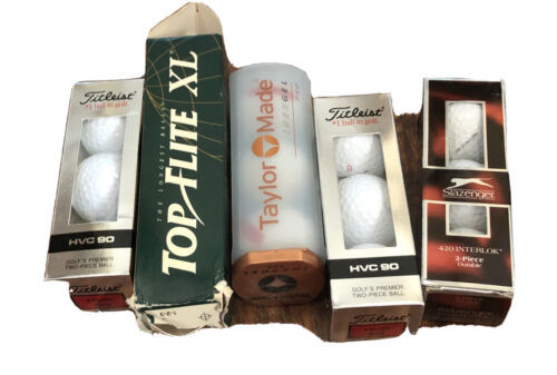 Primary image for Lot Of 16 Total Golf Balls Different Brands & Models