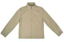 Brooks Brothers Mens Beige Full ZIp Lightweight Rain Jacket Sz XLarge XL 7438-3 - £98.93 GBP