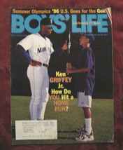 BOYS LIFE Scouts July 1996 Ken Griffey Jr Michael Johnson Guatemala Alan Bean - £7.64 GBP