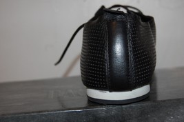 Basconi Men&#39;s Black Loafer Lase Leather Shoes Size US 12 EU 45 - £127.38 GBP