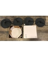 Modern By Dwell Magazine Silicone String Lights Black Wire 12 Ft - $908.51 MXN