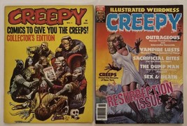 Creepy Magazine First And Last Issue Lot: 1964 No 1 (Vg+) &amp; 1985 No 146 (F/VF) - £129.27 GBP