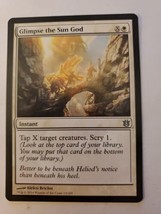 MTG Magic The Gathering Card Glimpse the Sun God Instant White Born of The Gods - £5.76 GBP