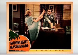 Moonlight MASQUERADE-1942-DENNIS O&#39;KEEFE-JANE FRAZEE-COMEDY-HIGHKICK-LOBBY Fn - £36.04 GBP