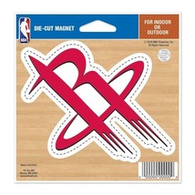 Magnet of NBA Houston Rockets logo on 4 inch Auto Logo by WinCraft - £12.67 GBP