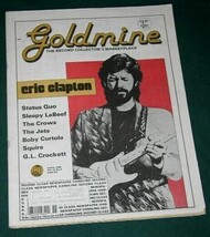 Eric Clapton Goldmine Magazine Vintage 1988 Status Quo Sleepy LaBeef The... - €43,72 EUR
