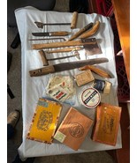 tobacco lot , FLAG silks Tools Boxes, silk flags, more - $106.72 CAD
