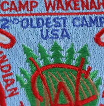 Vintage Indian Trails Camp Wakenah 1917 Salem Boy Scout America BSA Camp Patch - £9.17 GBP