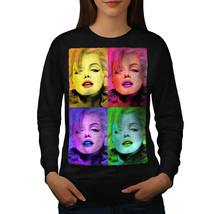 Marilyn Monroe Jumper Famous Icon Women Sweatshirt - £14.89 GBP