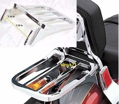 JMEI NEW Luggage Rack for Harley Softail Sport Sissy Bar FLSTF FLST FLST... - $55.74
