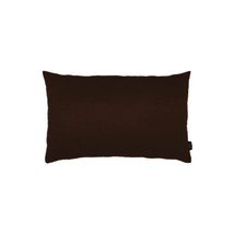 Set Of Two 12" X 20" Brown Zippered Polyester Lumbar Pillow Cover - $1,041.60 MXN