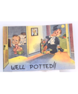 Vintage Postcard Paper Comic Metrocraft Everett Mass Era Humor Vintage P... - €7,42 EUR