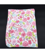 Parent&#39;s Choice Flower &amp; Butterfly Baby Blanket Walmart Pink Green Blue ... - £29.48 GBP