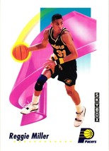 1991 Skybox Reggie Miller HOF Indiana Pacers Basketball Card 114 NBA - £0.78 GBP