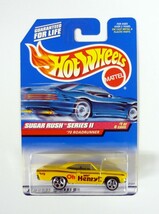 Hot Wheels &#39;70 Roadrunner #969 Sugar Rush II 1 of 4 Yellow Die-Cast Car ... - $4.94