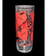 Anchoring Hocking Love Bug Lady Bug Red Heart Cylinder Cocktail Glass or... - £11.68 GBP