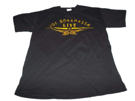 Joe Bonamassa Live Always On The Road double sided T-Shirt Size M - $12.86