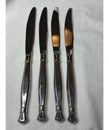 Oneida Act 1 I (4) Dinner Knives  Glossy Flatware Knife - £31.59 GBP