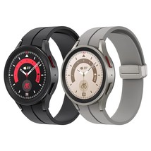 2 Pack No Gap Bands Compatible With Galaxy Watch 5 Pro 45Mm/ Galaxy Watch 5 40Mm - £23.59 GBP