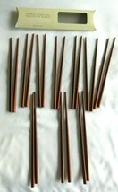 Pier 1 One Bamboo Wood Chopsticks Chop Sticks 10 Pairs New - £7.84 GBP