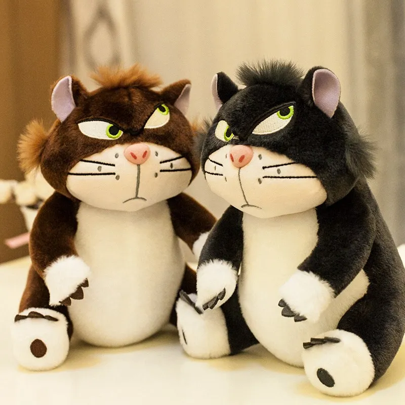 Creative Cat Lucifer Plush Soft Filling Animal Sitting Pendant Doll Bag Decorati - £9.14 GBP