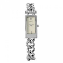 NEW* Pulsar Womens PEG707 Stainless Steel Crystal Watch MSRP $125! - £100.40 GBP