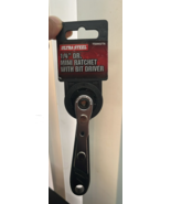 TS0952TA ULTRA STEEL  1/4&quot; Drive Mini  Ratchet with  Bit Driver - $16.61 CAD