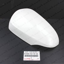 Genuine Toyota Prius &quot;C&quot; Driver Mirror Cover 082 White Pearl 87945-52170-A2 - £33.73 GBP