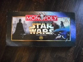 Monopoly Game 1997 Star Wars Classic Trilogy Edition Hasbro Parker Brothers - £15.70 GBP