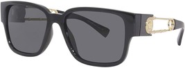 Versace Sunglasses VE4412 GB187 57mm Black / Dark Grey Lens - $3,171.12 MXN