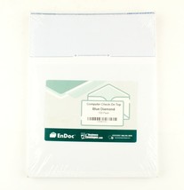 *EnDoc Computer Check Paper - 100 Pack - Check On Top Blue Diamond - $12.63 CAD