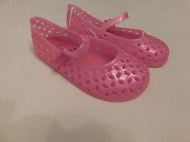 The Children's Place youth girl's Sandals Flats Jelly Pink Size 9 NWT - $15.59