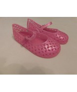 The Children&#39;s Place youth girl&#39;s Sandals Flats Jelly Pink Size 9 NWT - £11.42 GBP