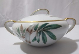Vintage Noritake CANTON Covered Sugar Bowl China #5027  Bamboo EUC - £11.79 GBP