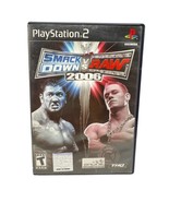 PS2 Smackdown vs Raw 2006 Complete with Manual PlayStation 2 Wrestling WWE - £9.56 GBP