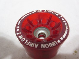 1 Vintage Replacement Skateboard Wheel Red Union Airflow I Loose Ball Be... - £15.92 GBP