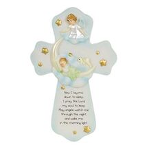 Guardian Angel Sweet Dreams Baby Wall Cross - $27.70