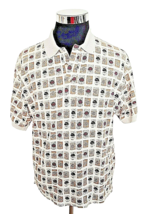 Columbia Sportswear Co. Golf Shirt Men&#39;s Size Large 100% Cotton Knit Mul... - £7.91 GBP