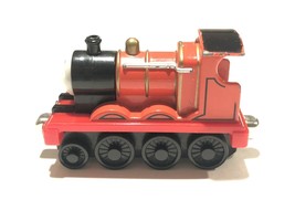 Mattel 2009 Thomas &amp; Friends James Take-n-Play Gullane Red Toy Train Engine - £4.71 GBP