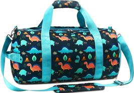 Gym Travel Duffle Bag for Girls Gymnastics Sports Dance Bag with Shoe Co... - £37.21 GBP