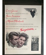 Vintage 1941 Alfred Hitchcock&#39;s Suspicion Full Page Original Movie Poste... - £5.26 GBP
