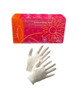 Blossom Latex Exam Gloves Medium 100/Bx BM-6227-LTX-PF - £11.86 GBP
