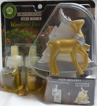 Air Wick PlugIn Scented Oil Starter Kit w/Reindeer Décor Clip,Warmer + 2... - £11.42 GBP