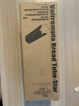 The Pampered Chef Valtrompia Bread Tube Star Shape #1570 New - £6.25 GBP