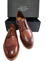 $395 Allen Edmonds William Mens Leather Lace-Up Oxfords Leather Dress Sh... - $249.00
