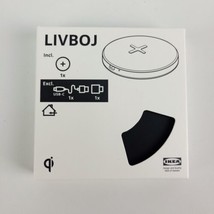 IKEA LIVBOJ Wireless Charging Slim Pad USB-C (wire sold separately) Black - £12.67 GBP