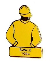 SWALE - 1984 Kentucky Derby Winner Jockey Silks Pin - $20.00